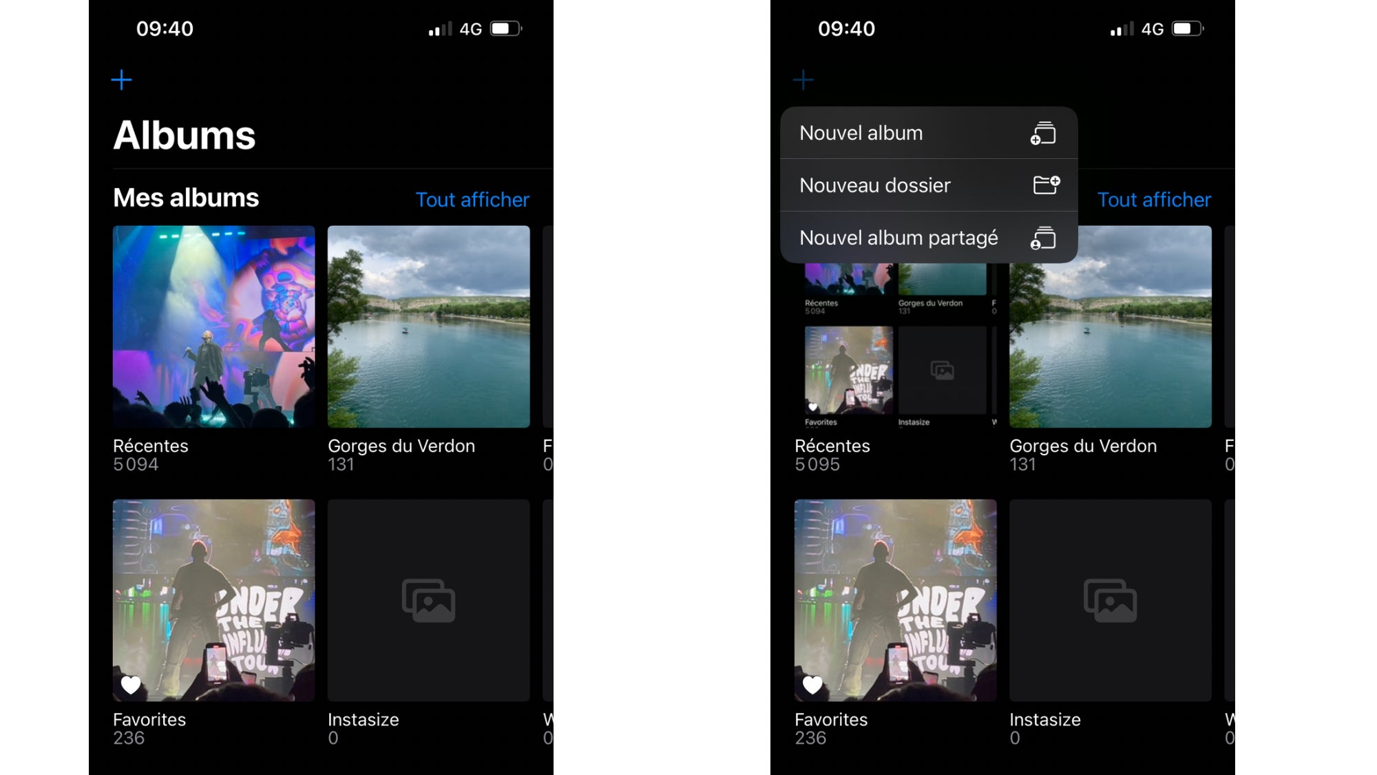 Encore quelques étapes et votre album photo partagé sera bientôt terminé