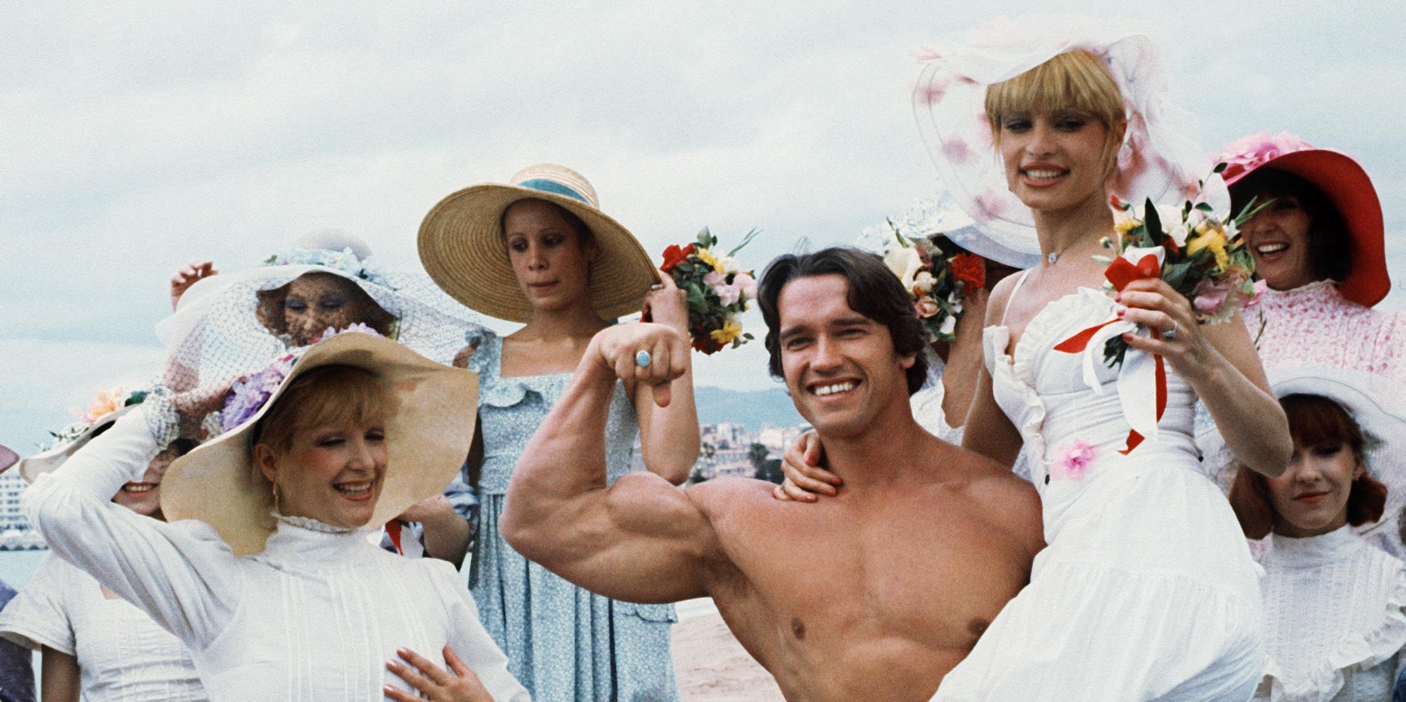 Arnold Schwarzenneger avait fait sensation lors de son premier passage à Cannes