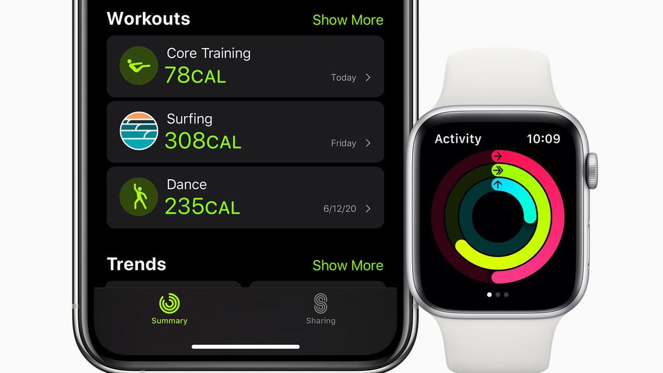 L'activité quotidienne visible en un clin d'œil, avec un rapport détaillé sur l'iPhone. L'activité quotidienne visible en un clin d'œil, avec un rapport détaillé sur l'iPhone.