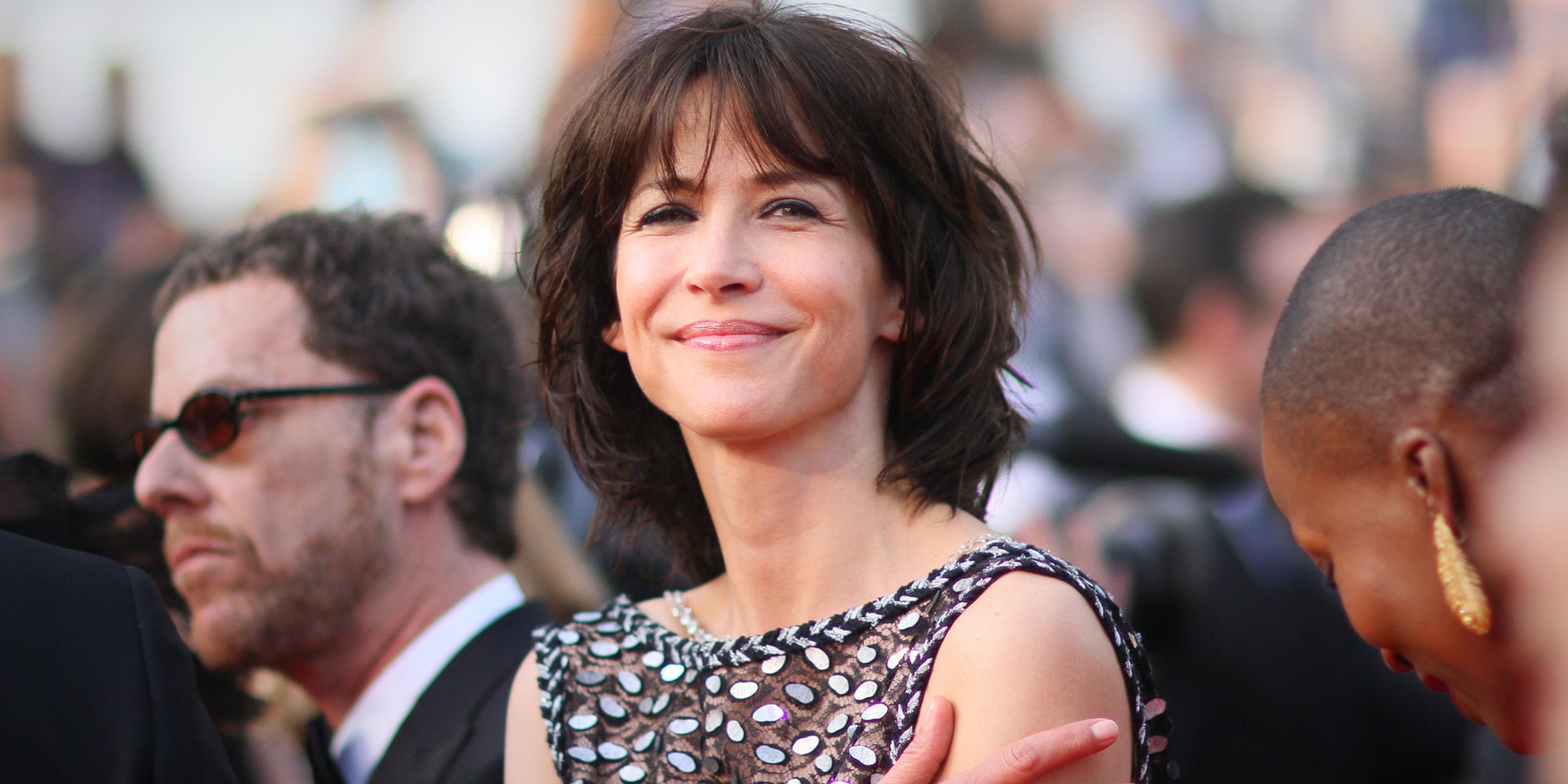 Sophie Marceau à la cérémonie d'ouverture, avec la première de "La Tête Haute", du 68e Festival de Cannes, le 13 mai 2015.