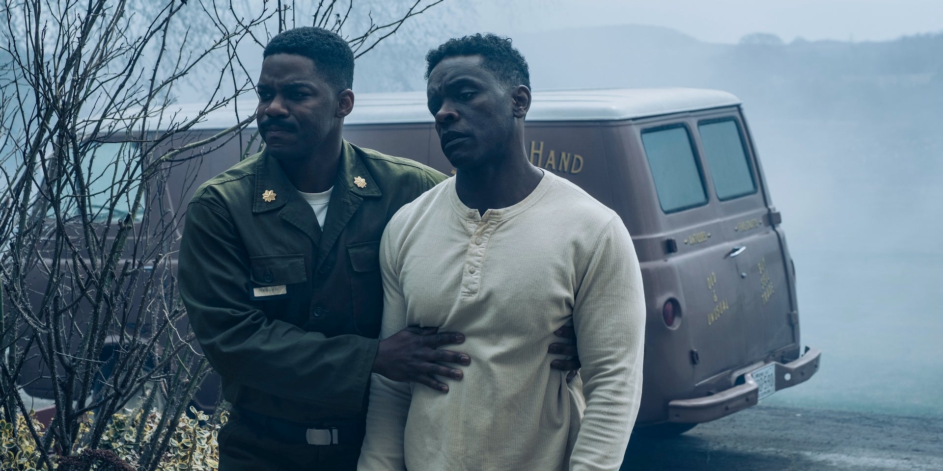 Jovan Adepo et Chris Chalk dans ''Ça : Bienvenue à Derry''.