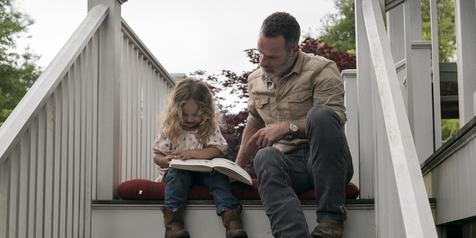 Rick Grimes , le héros de "The Walking Dead", permettra de faire le lien avec le nouveau spin-off, "World Beyond".