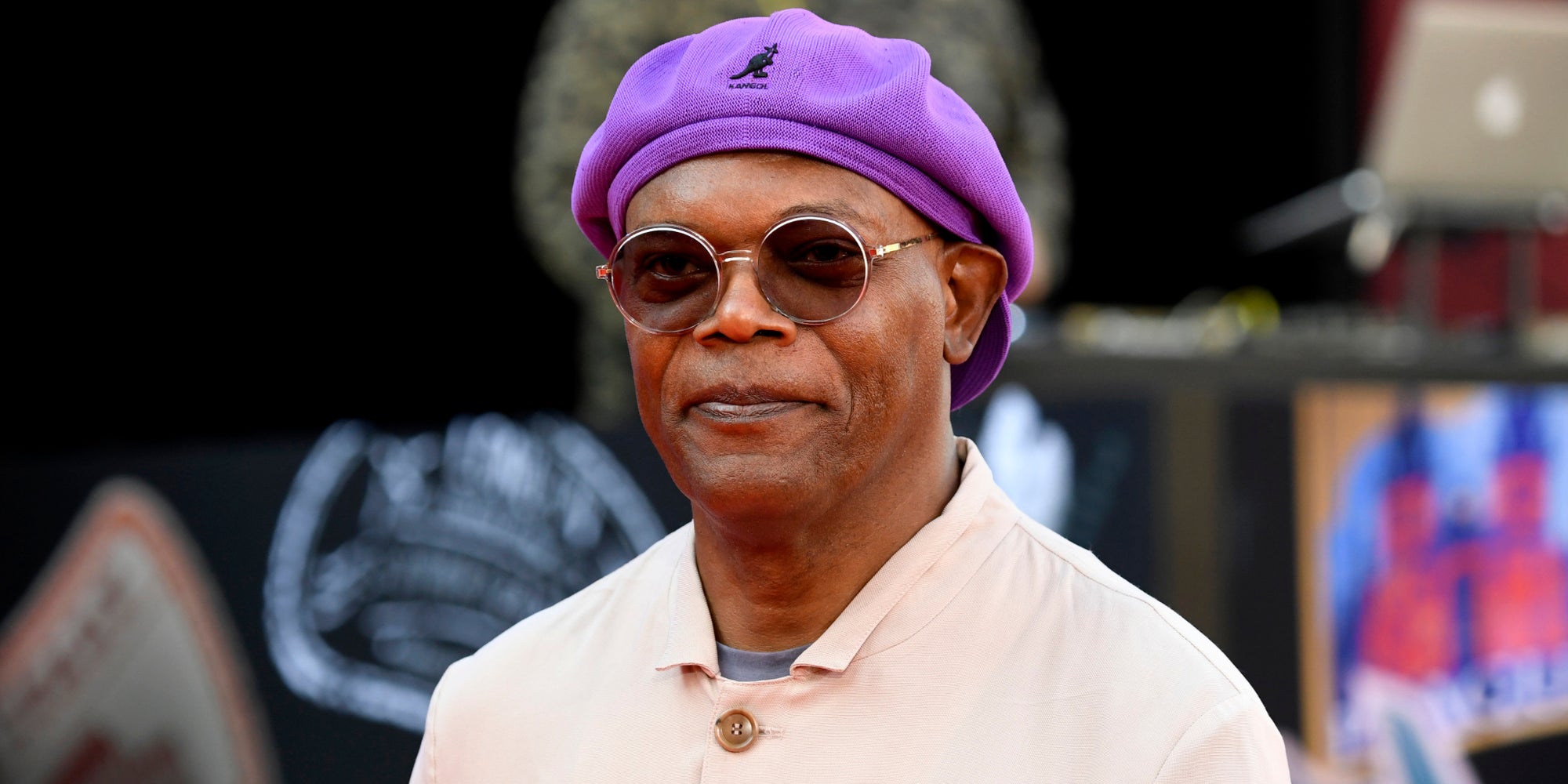 L'acteur Samuel L. Jackson, à l'avant-première de Spider-Man : Far From Home, à Hollywood, en juin 2019.