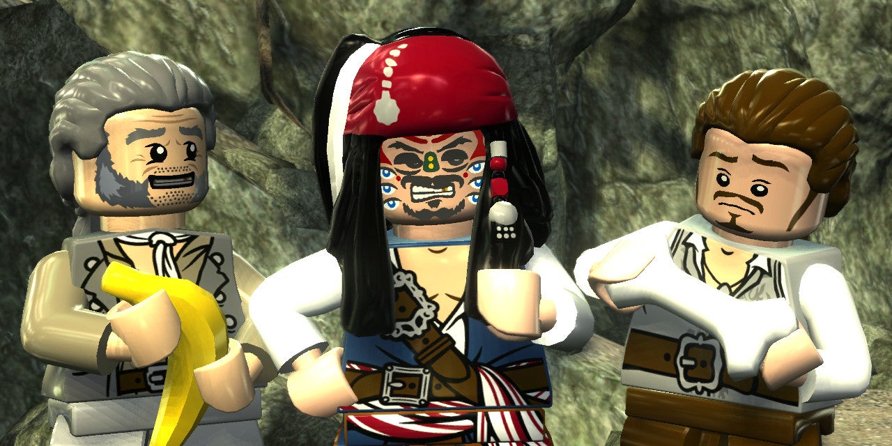Retrouvez Jack Sparrow dans sa version de brique plastique avec le jeu "LEGO Pirates des Caraïbes" sur SFR Gaming.