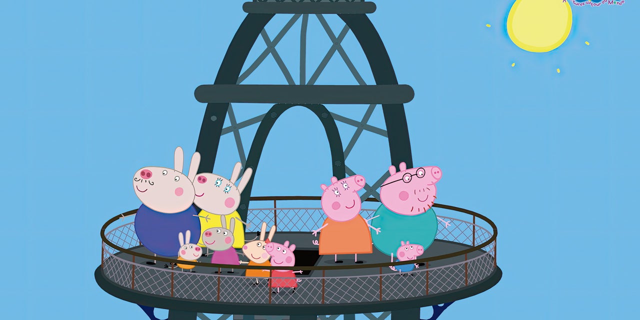 Peppa Pig et sa famille nous invitent à voyager dans "Peppa Pig : Aventures autour du Monde" sur SFR Gaming.