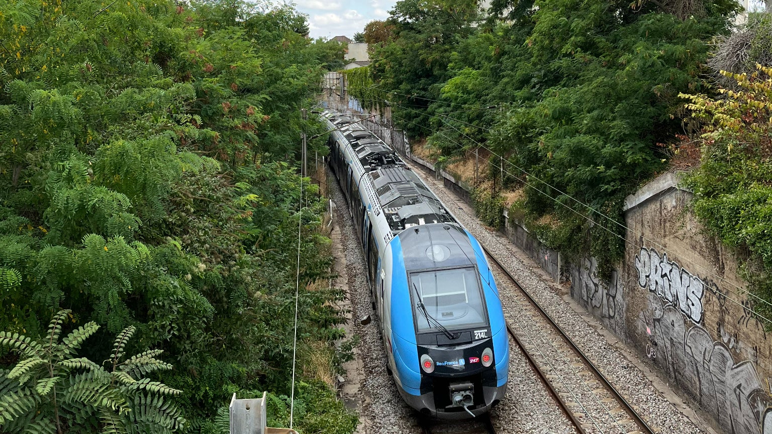 Par temps moins lumineux, l'iPhone 13 restitue là encore toutes les gammes de couleur