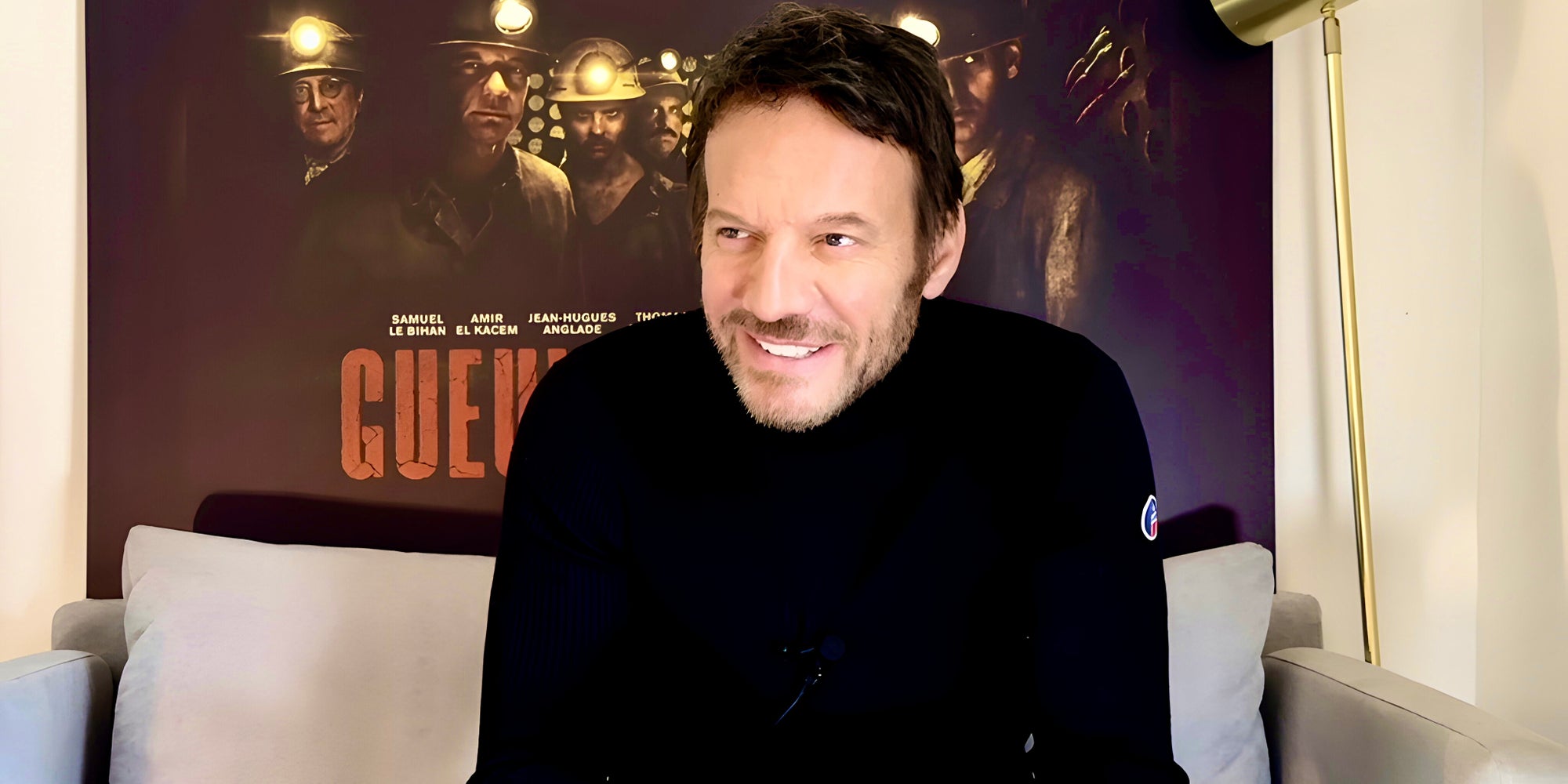 Dans "Gueules Noires", Samuel Le Bihan incarne Roland : un mineur de fond qui va se mesurer à une terrifiante menace, pris au piège dans les entrailles de la Terre.