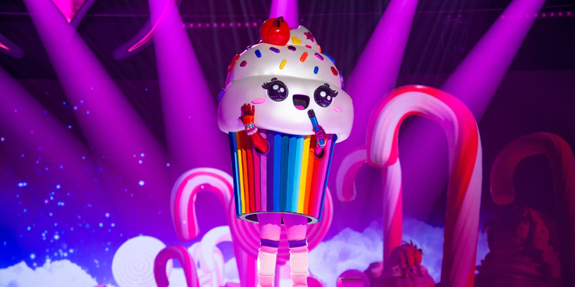 Le Cupcake dans Mask Singer sur TF1.
