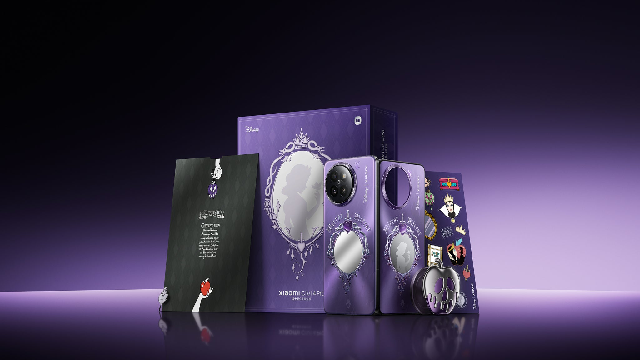 Découvrez le packaging du Xiaomi Civi 4 Pro Disney Princesse Edition  