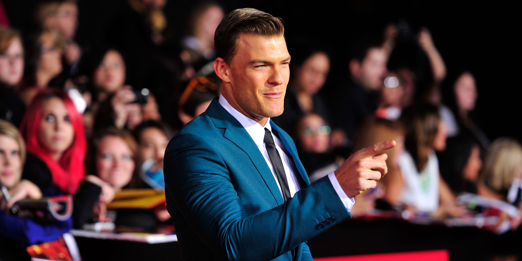 Alan Ritchson (ici à l'avant-première de "Hunger Games: L'Embrasement" à Los Angeles, le 18 novembre 2013) sera le prochain Jack Reacher...
