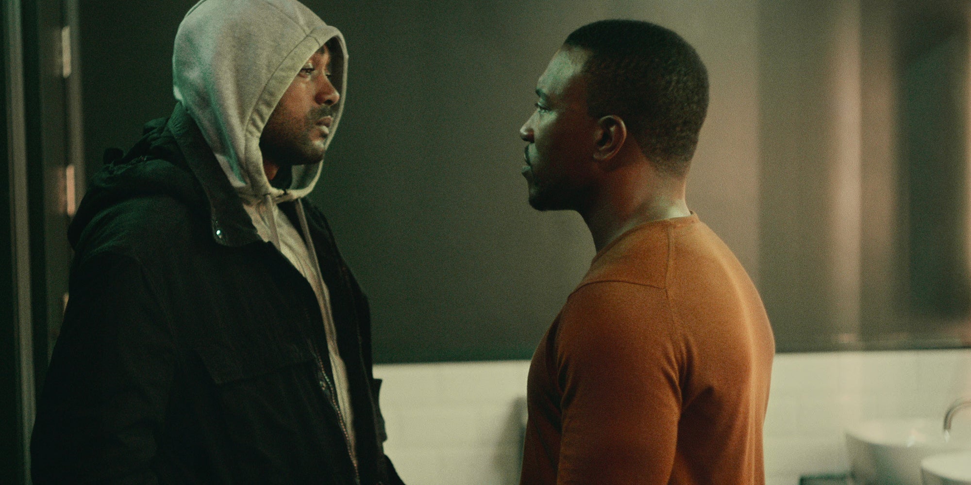 Kane Robinson (Sully) et Ashley Walters (Dushane) dans la nouvelle (et dernière) saison de ''Top Boy'', disponible jeudi 7 septembre 2023 sur Netflix.