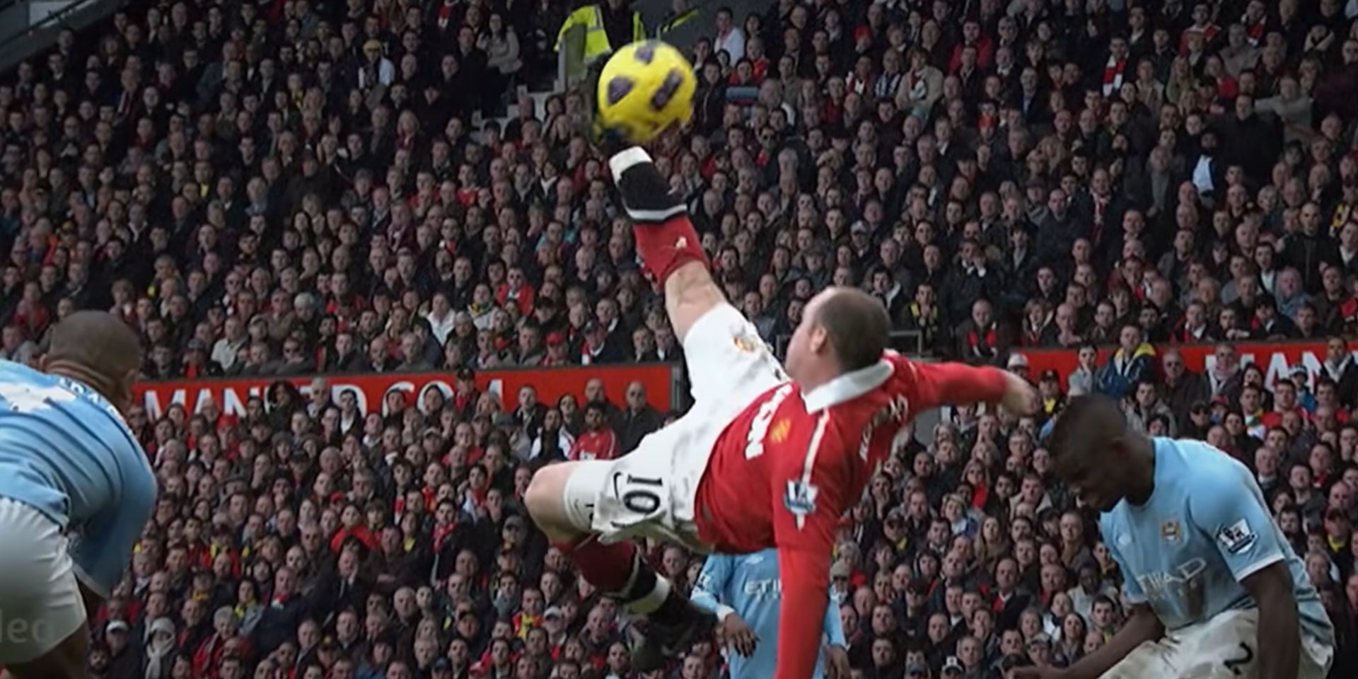 Le but incroyable de Rooney contre Manchester City sera évidemment dans le docu sur Prime Video