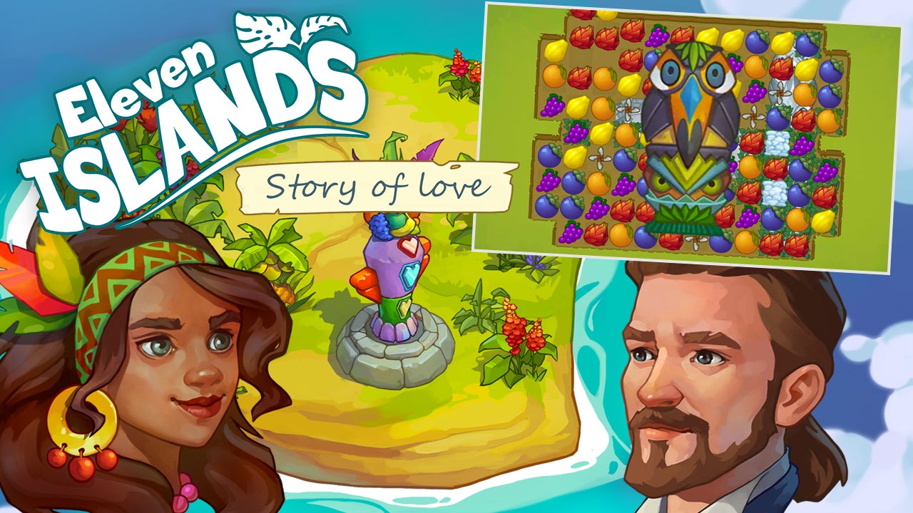 Venez en aide aux habitants en repoussant le brouillard et cette ancienne menace qui pèse de nouveau sur la tribu locale dans 11 Islands : Story of Love