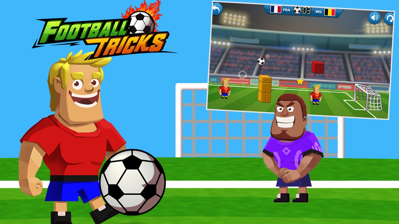 Faites usage de la physique et surmontez les différents obstacles afin de marquer des buts sur Football Tricks.