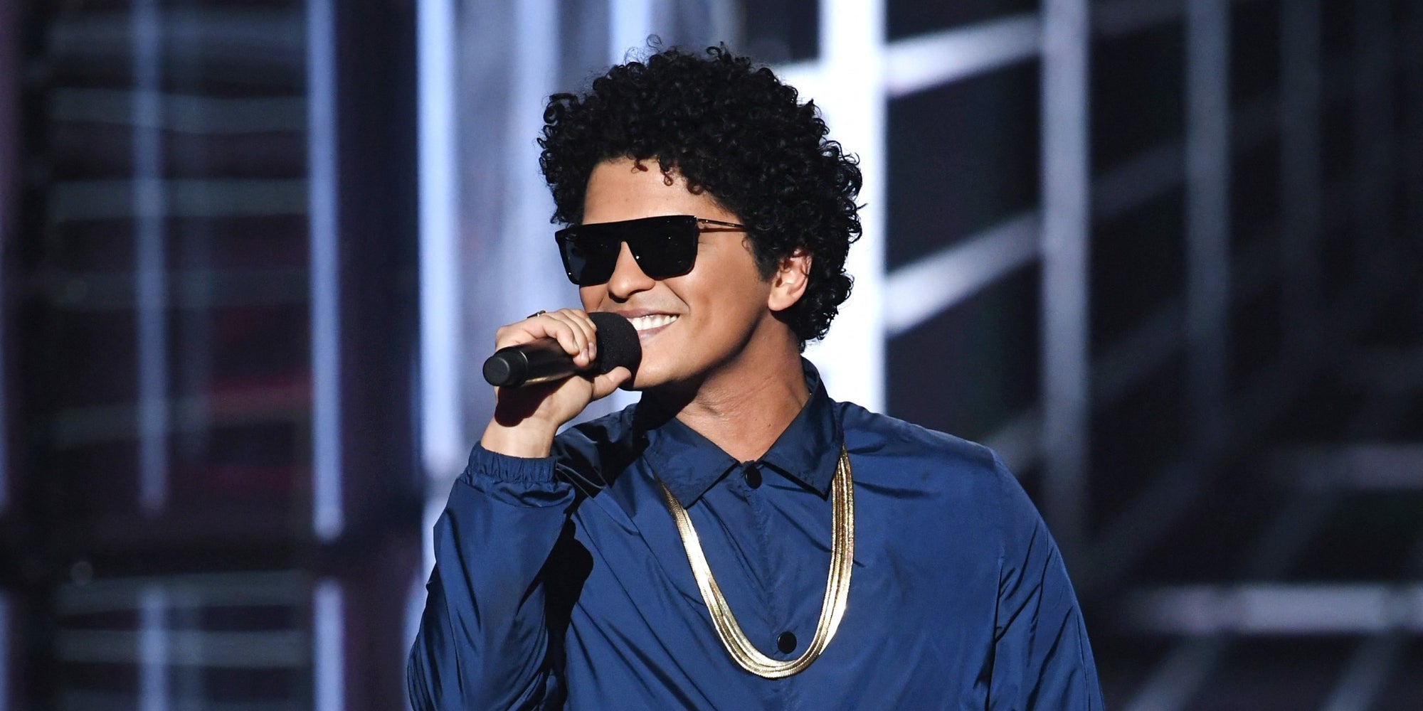 Bruno Mars lors des Billboard Music Awards 2018 à la MGM Grand Garden Arena (Las Vegas), le 20 mai 2018.