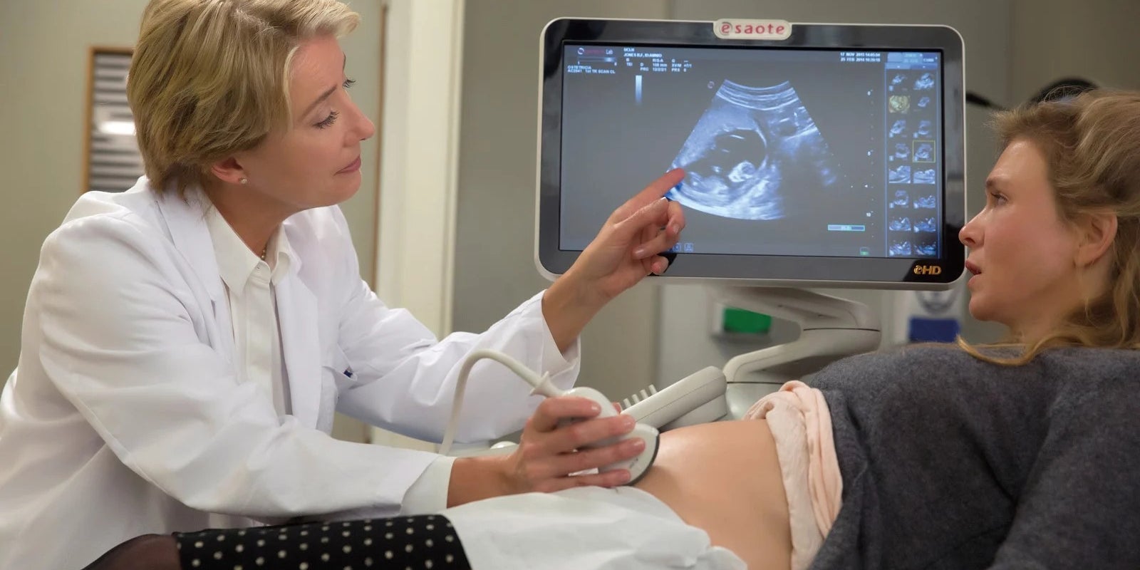 Emma Thompson et Renée Zellweger dans "Bridget Jones Baby".