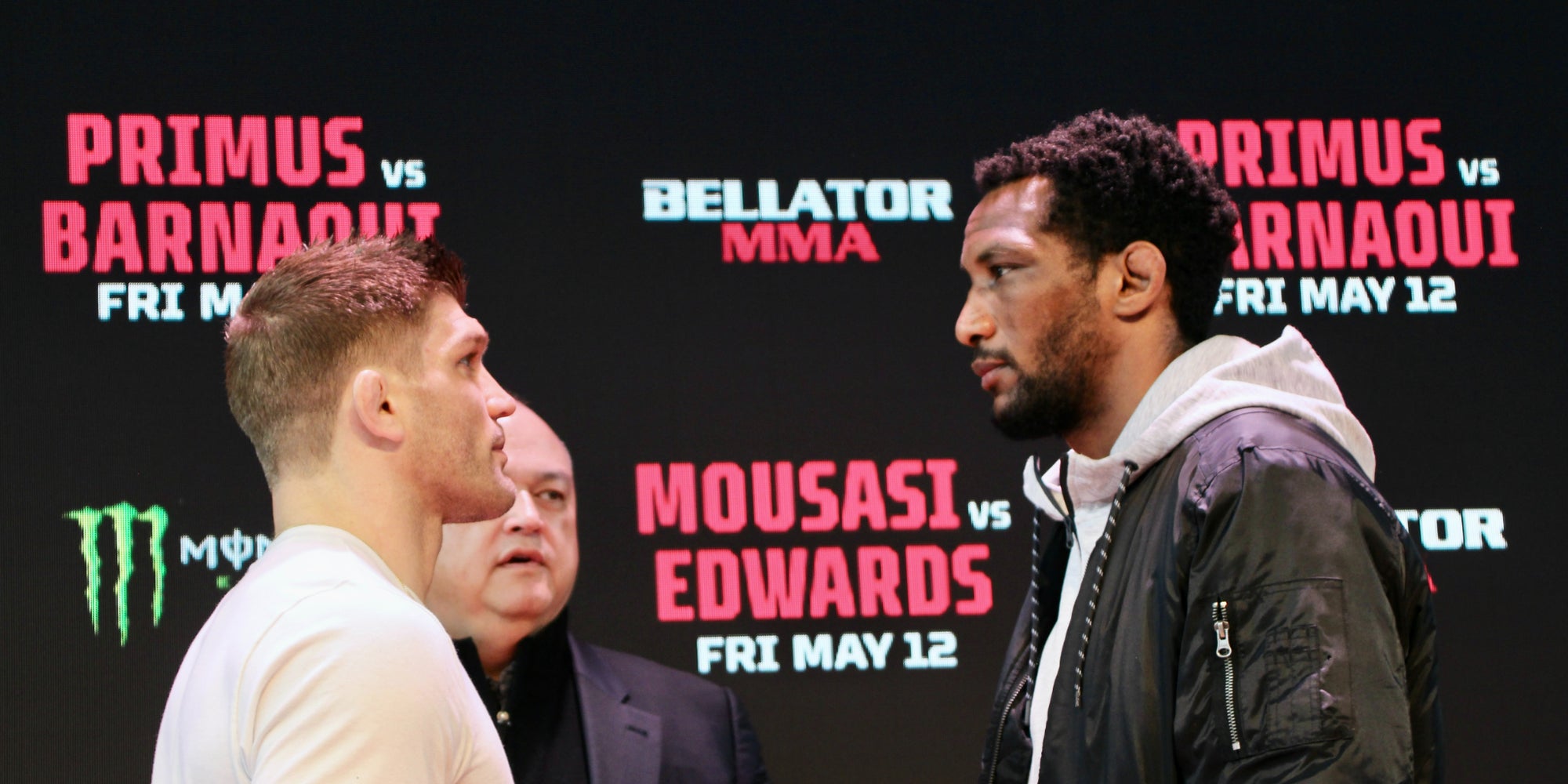 Mansour Barnaoui combattra Brent Primus en co-main event du Bellator Paris ce vendredi 12 mai, à l'Accor Arena.