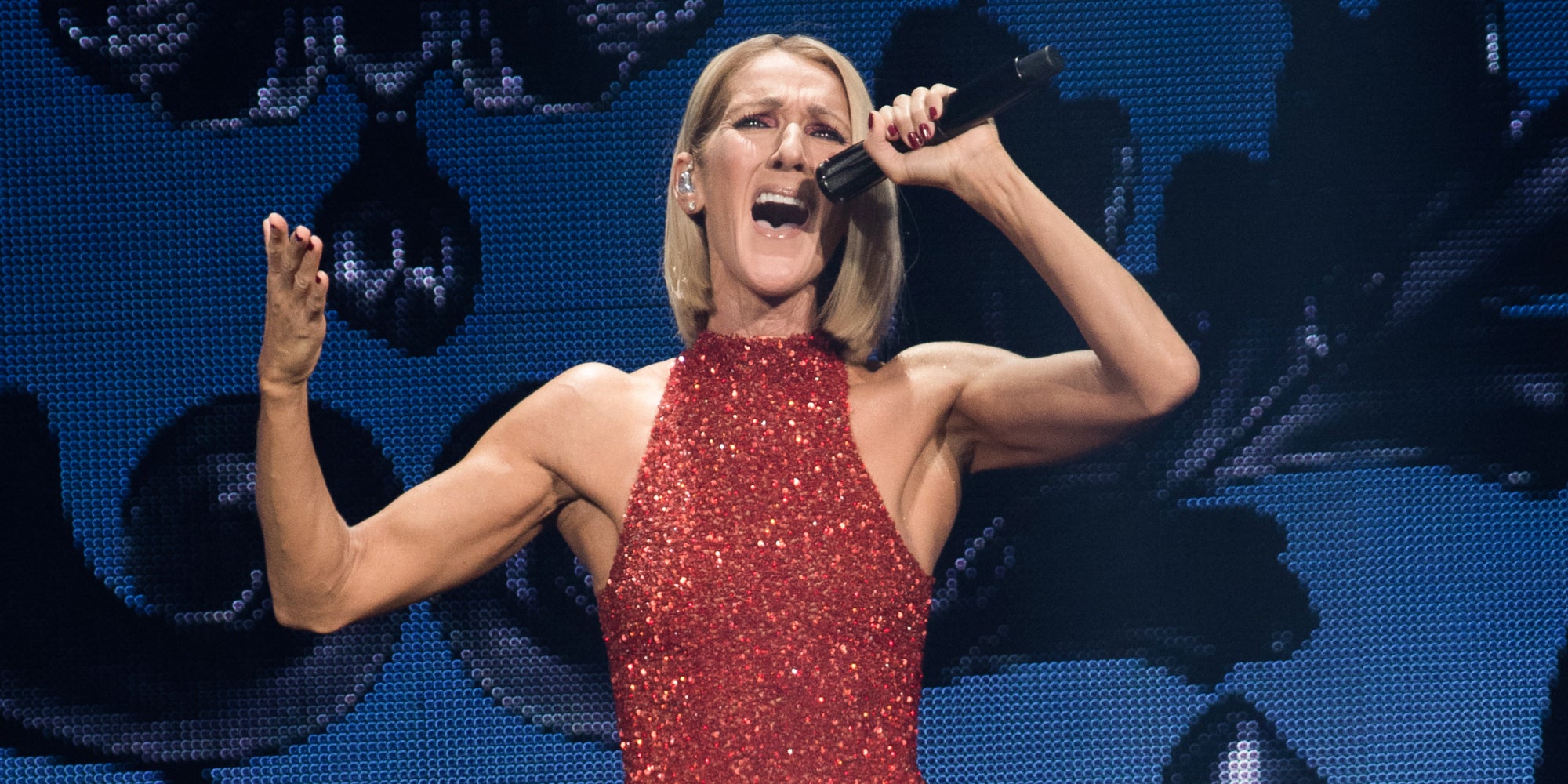 Céline Dion, à Québec, pour le lancement de sa tournée Courage en septembre 2019.
