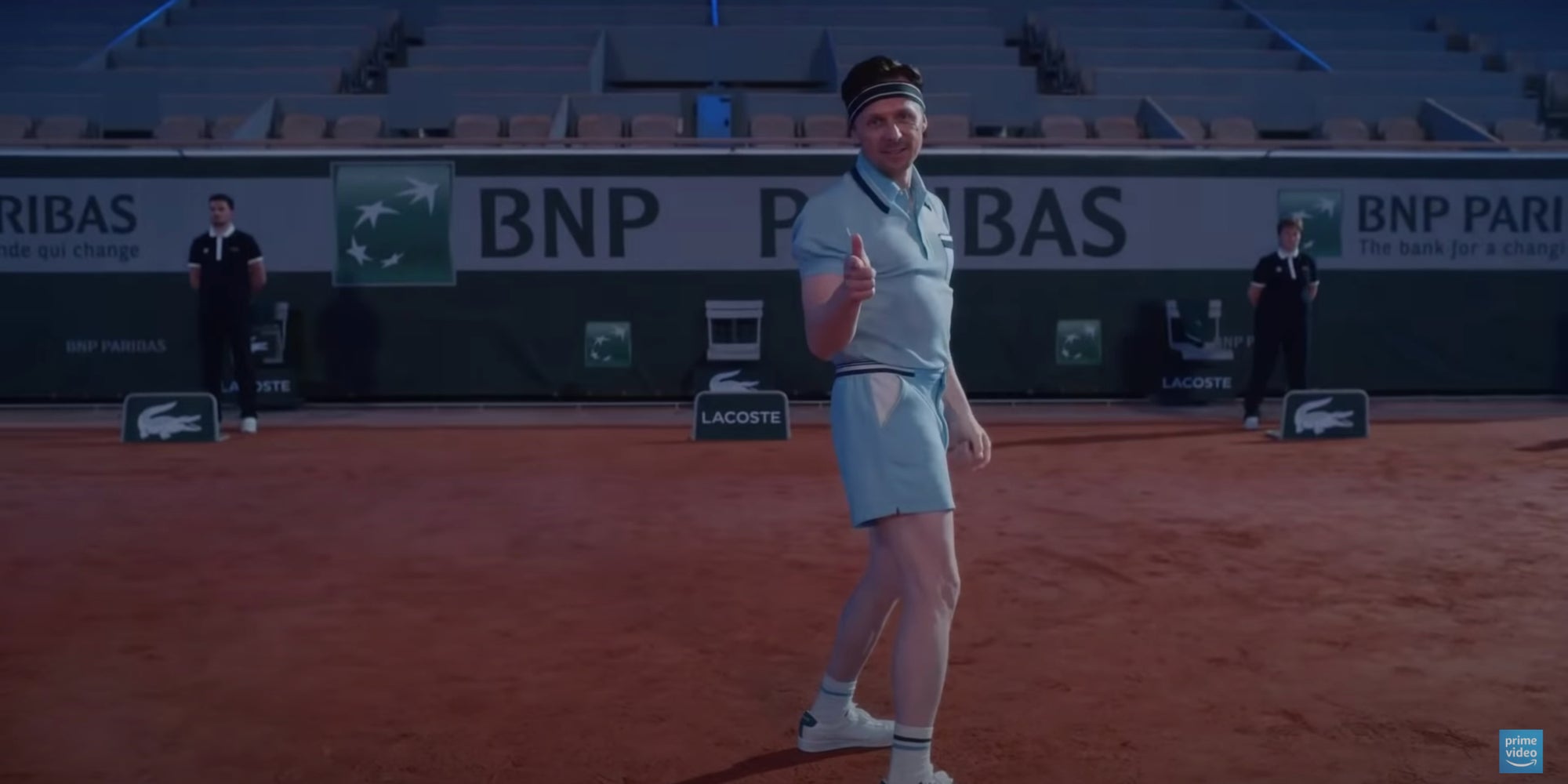 Martin Solveig, de retour sur le court Philippe-Chatrier...