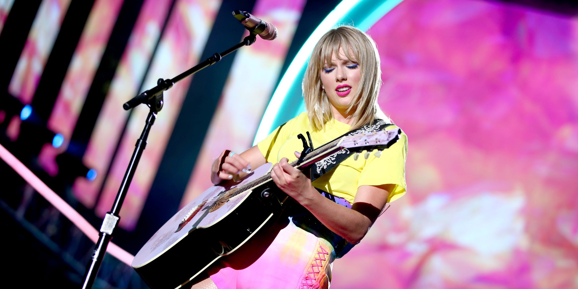 Taylor Swift en concert au iHeartRadio Wango Tango en Californie, le 1er juin 2019