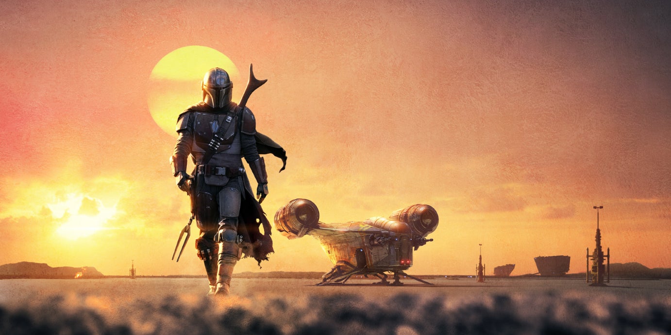 The Mandalorian, première série de Disney+.