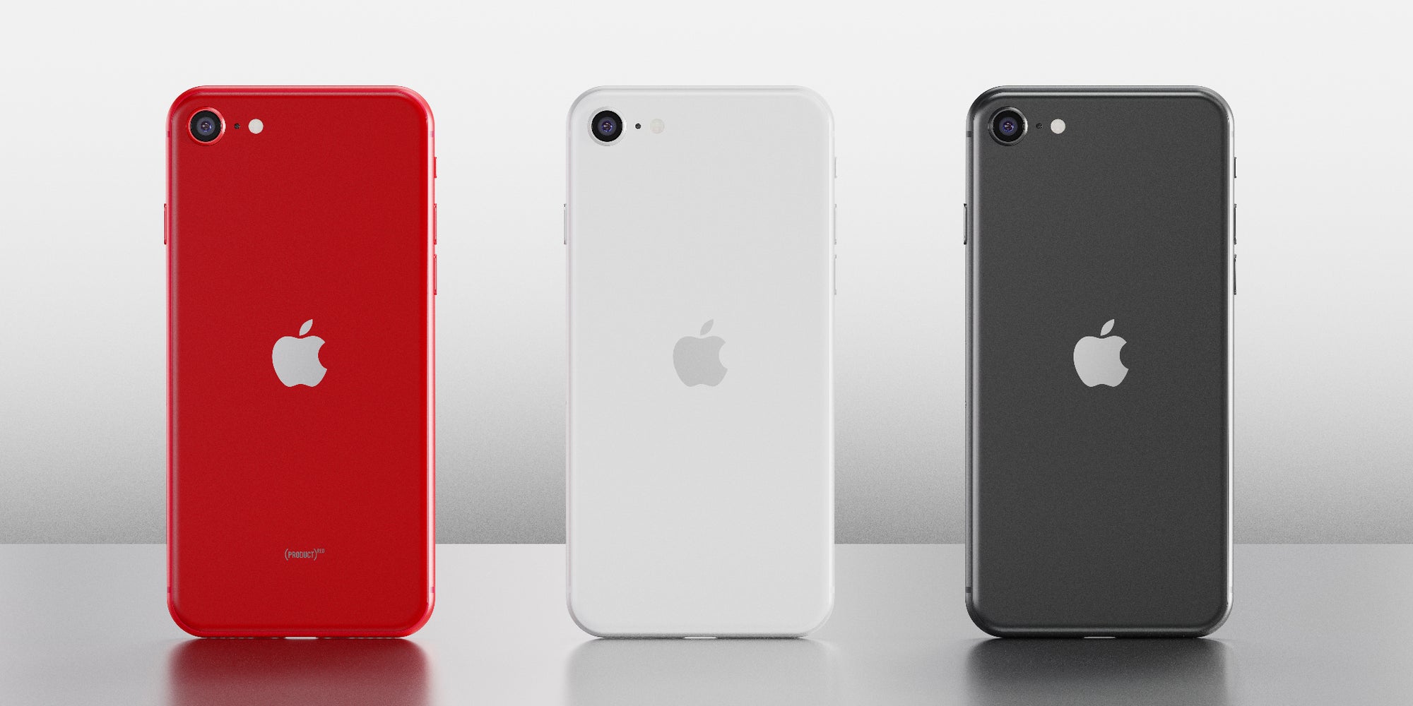 L'iPhone SE est disponible en rouge, noir ou blanc, et en ce moment à 459 euros seulement sans forfait chez SFR