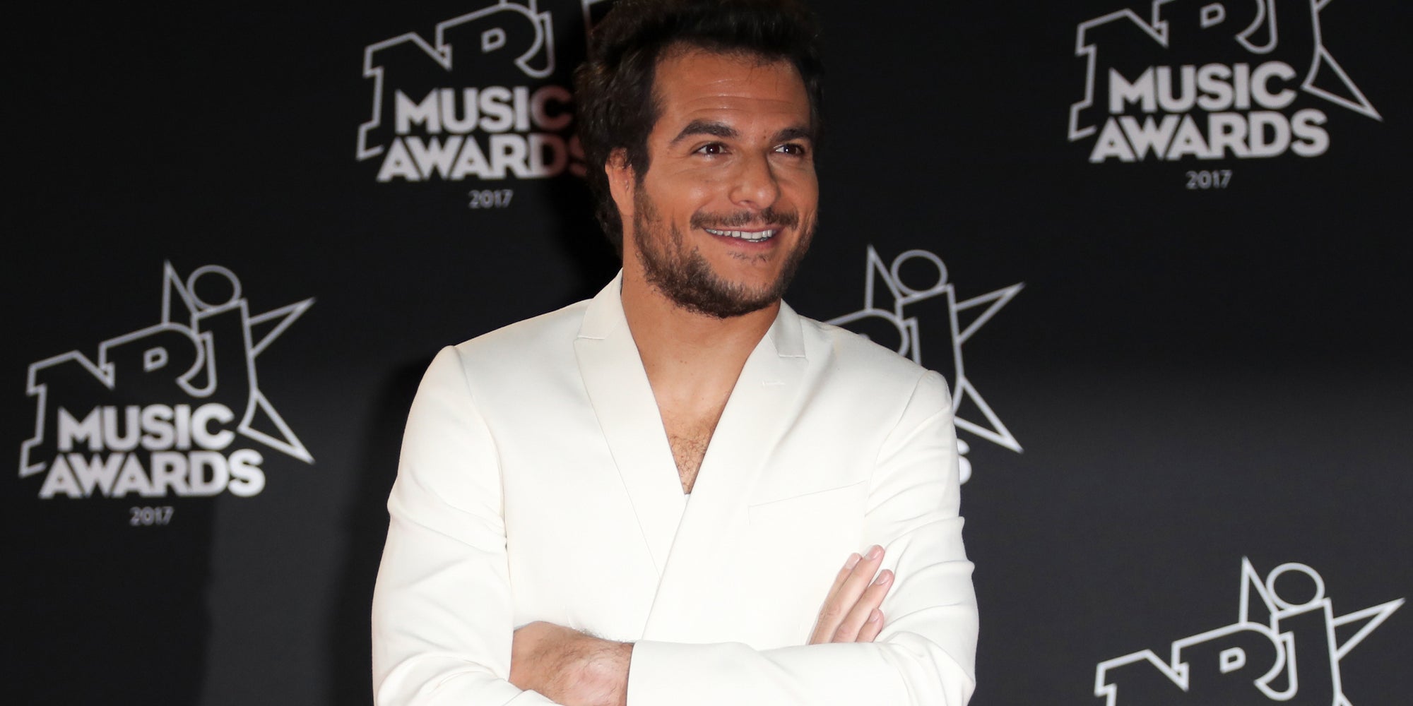 Amir lors des NRJ Music Awards, le 4 novembre 2017 à Cannes