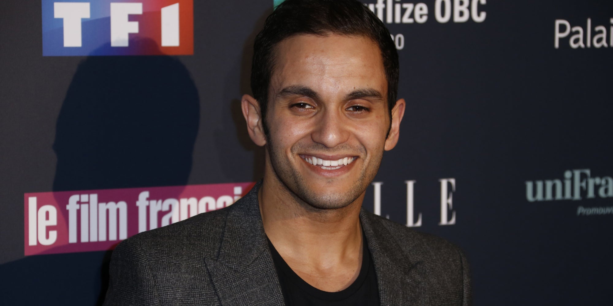 Malik Bentalha à la 22ème cérémonie des Trophées du Film Français, à Paris, le 12 février 2015. 