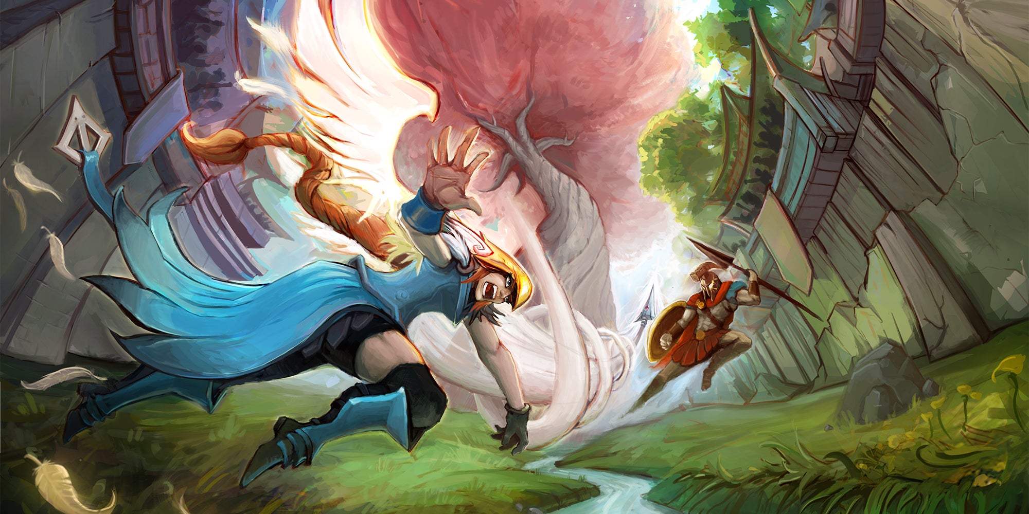 Découvrez la force d'une Valkyrie et défendez tel un Spartiate dans "Strikers Edge", maintenant disponible sur SFR Jeux.