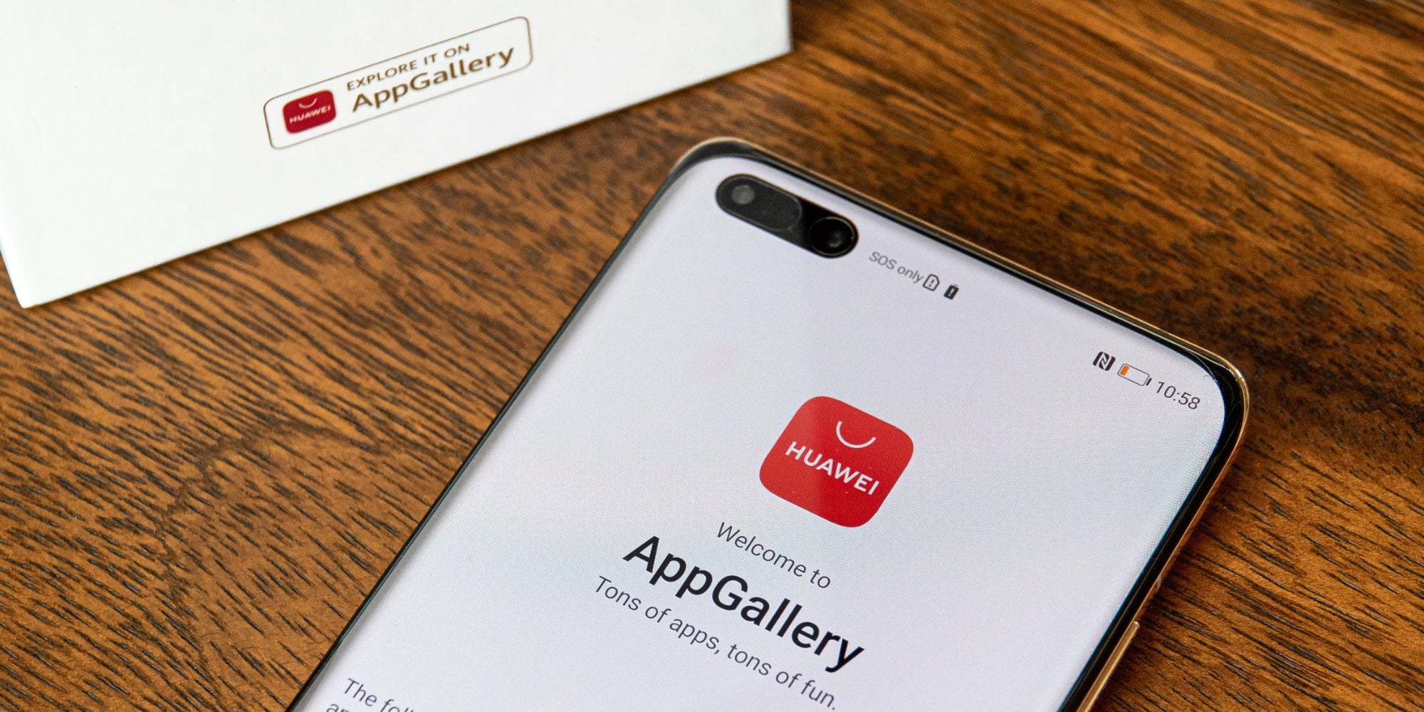 L'AppGallery, la boutique d'applications de Huawei, vient d'être mise à jour