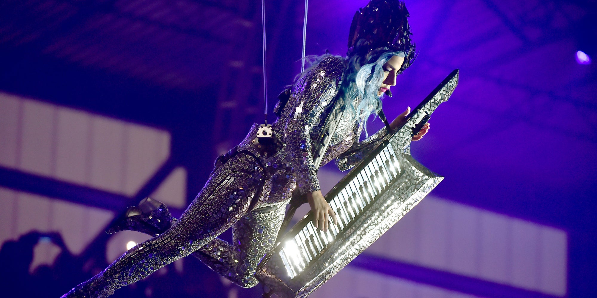 Lady Gaga en concert à Miami, le 1er février 2020