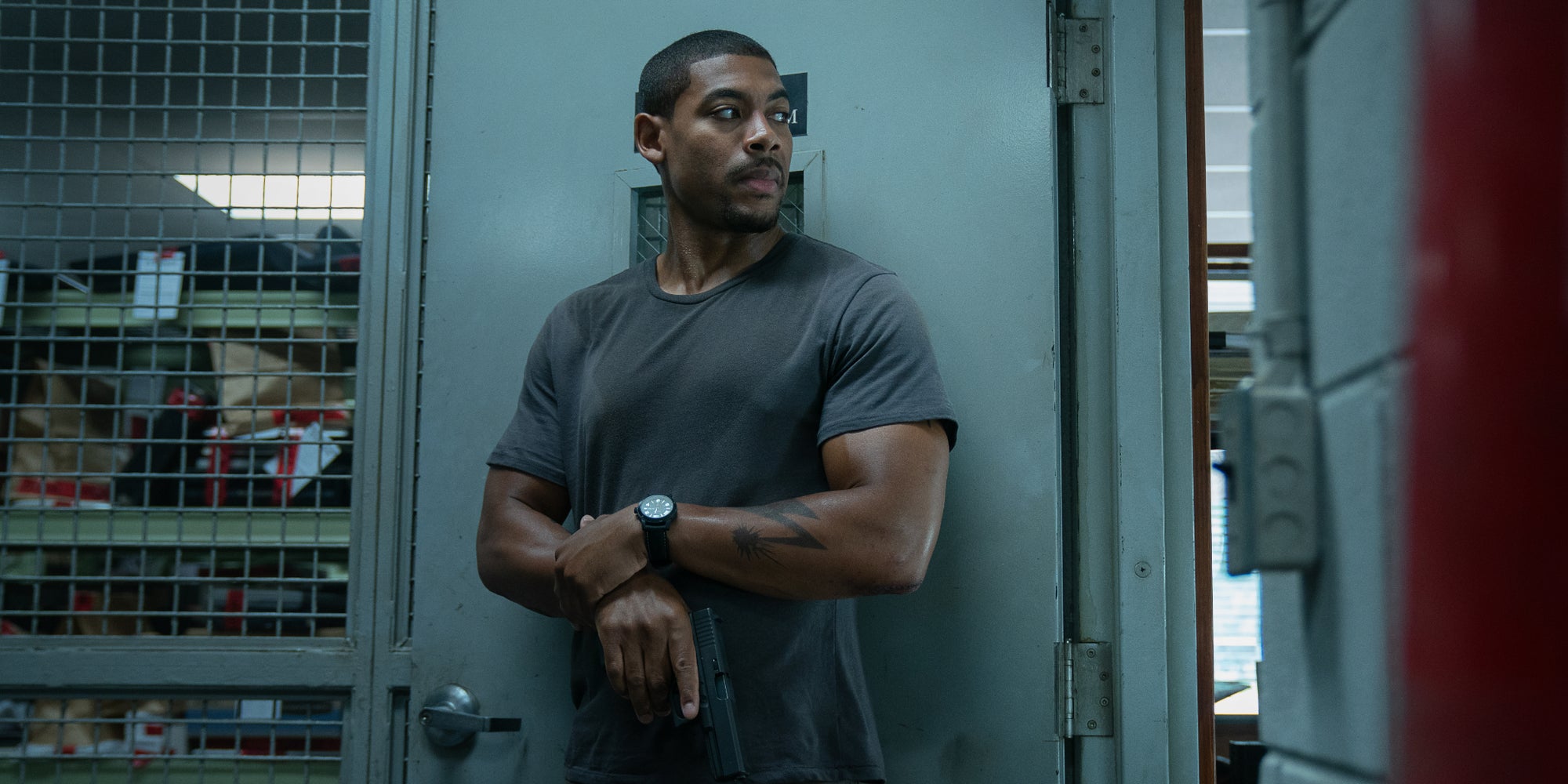 Aaron Pierre dans Rebel Ridge, à voir sur Netflix.