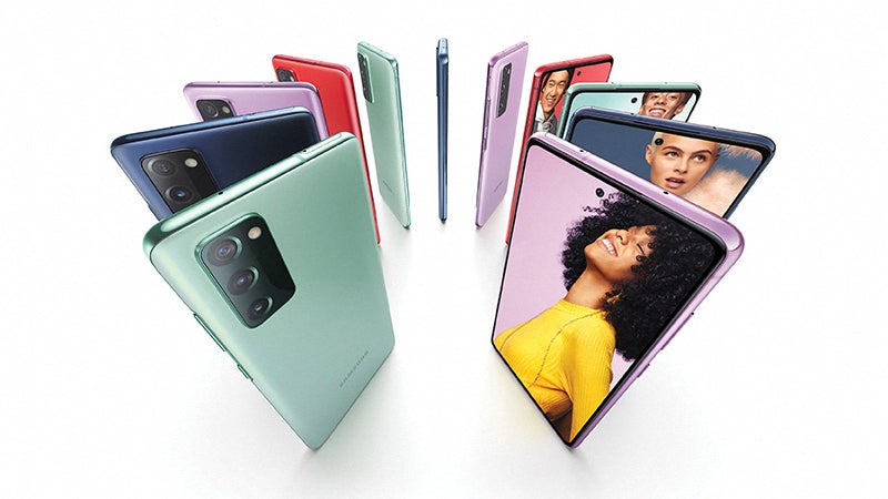 La Fan Edition du Galaxy S20 est proposée en plusieurs coloris 
