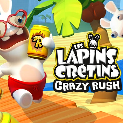 Lapins Crétins : Crazy Rush, une course complètement folle sur SFR Jeux illimité
