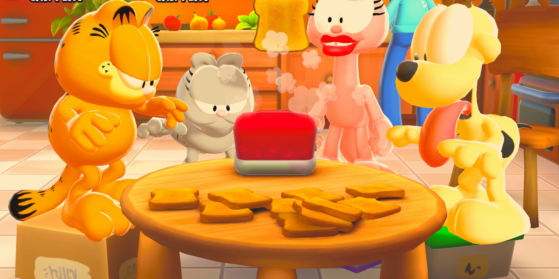 Retrouvez le jeu "Garfield Lasagna Party" sur SFR Gaming.