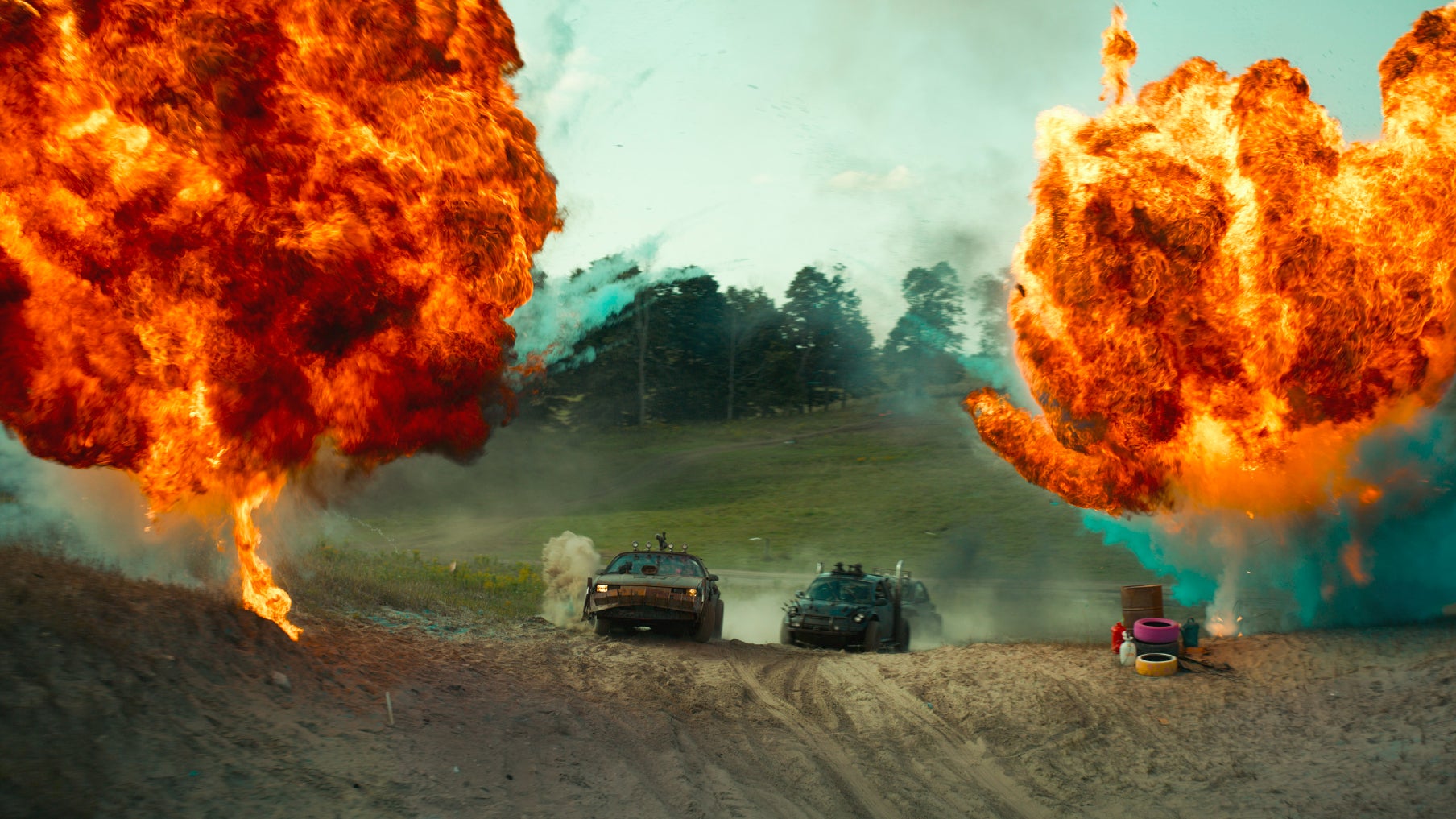 Les explosions sont légions dans Twisted Metal