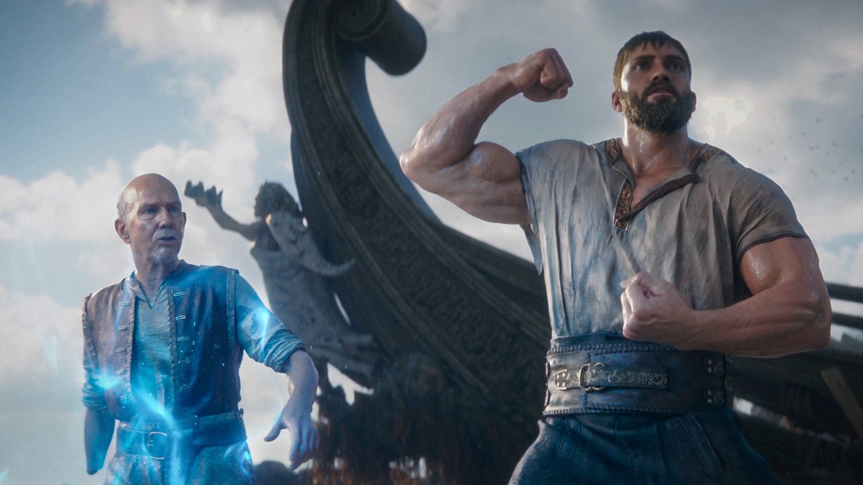 Les détails des muscles et de la peau sont bluffant dans l'épisode New World : The Once and Future King