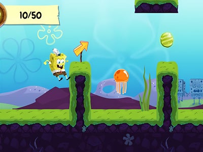 La Course de Bob l'éponge : une aventure déjantée dans Bikini Bottom sur SFR Jeux