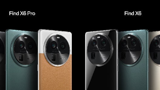 Voici l'ensemble de la nouvelle gamme des Find X6.