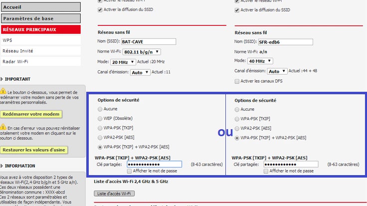 Personnalisez votre mot de passe dans la section Option de sécurité Personnalisez votre mot de passe dans la section Option de sécurité
