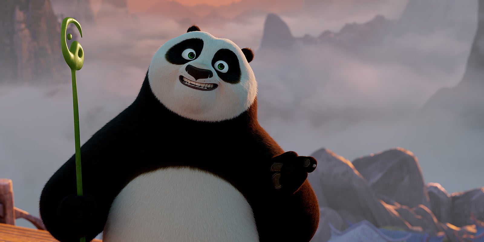 Après avoir vaincu Kai, Po est de retour pour faire face à la sorcière Caméléone dans Kung Fu Panda 4, disponible en VOD chez SFR.