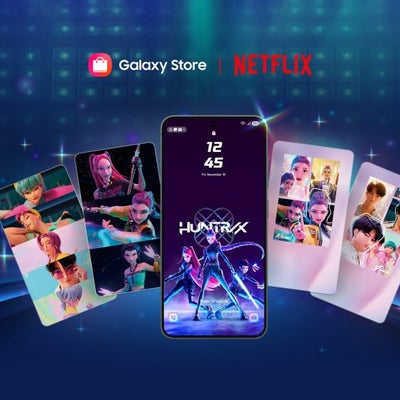 Samsung et Netflix s'associent pour proposer une collection KPop Demon Hunters sur les Galaxy