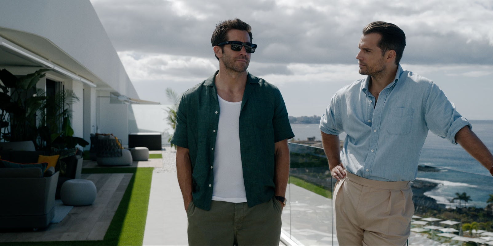 Jake Gyllenhaal et Henry Cavill dans In the Grey.