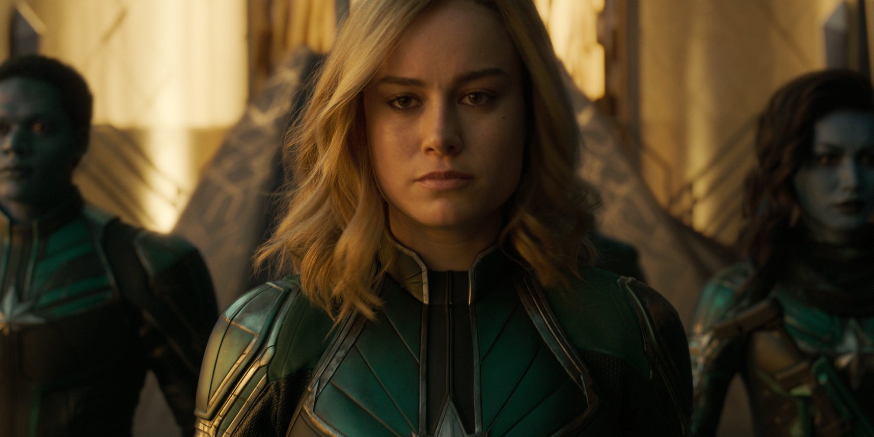 Captain Marvel, dernière héroïne présentée dans le Marvel Cinematic Universe.