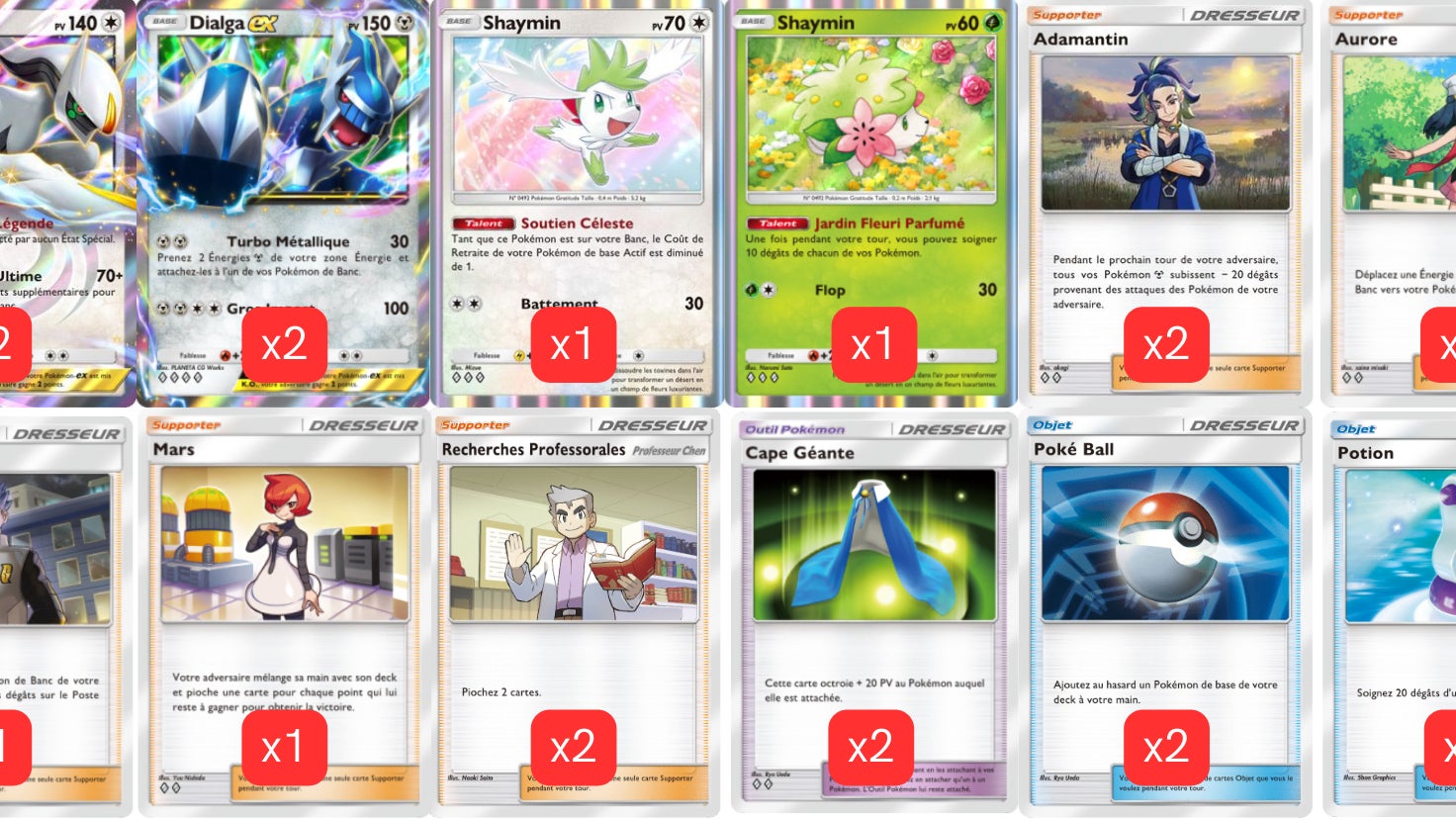 Le deck Arceus-Dialga et ses variantes est actuellement un des meilleurs decks de la méta