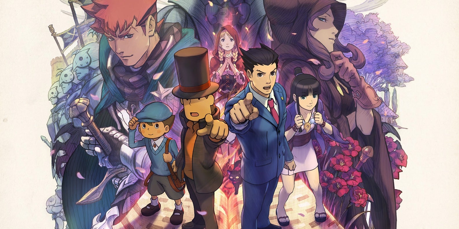 Professeur Layton Versus Ace Attorney, le crossover entre les deux licences de visual novel sur Nintendo 3DS.