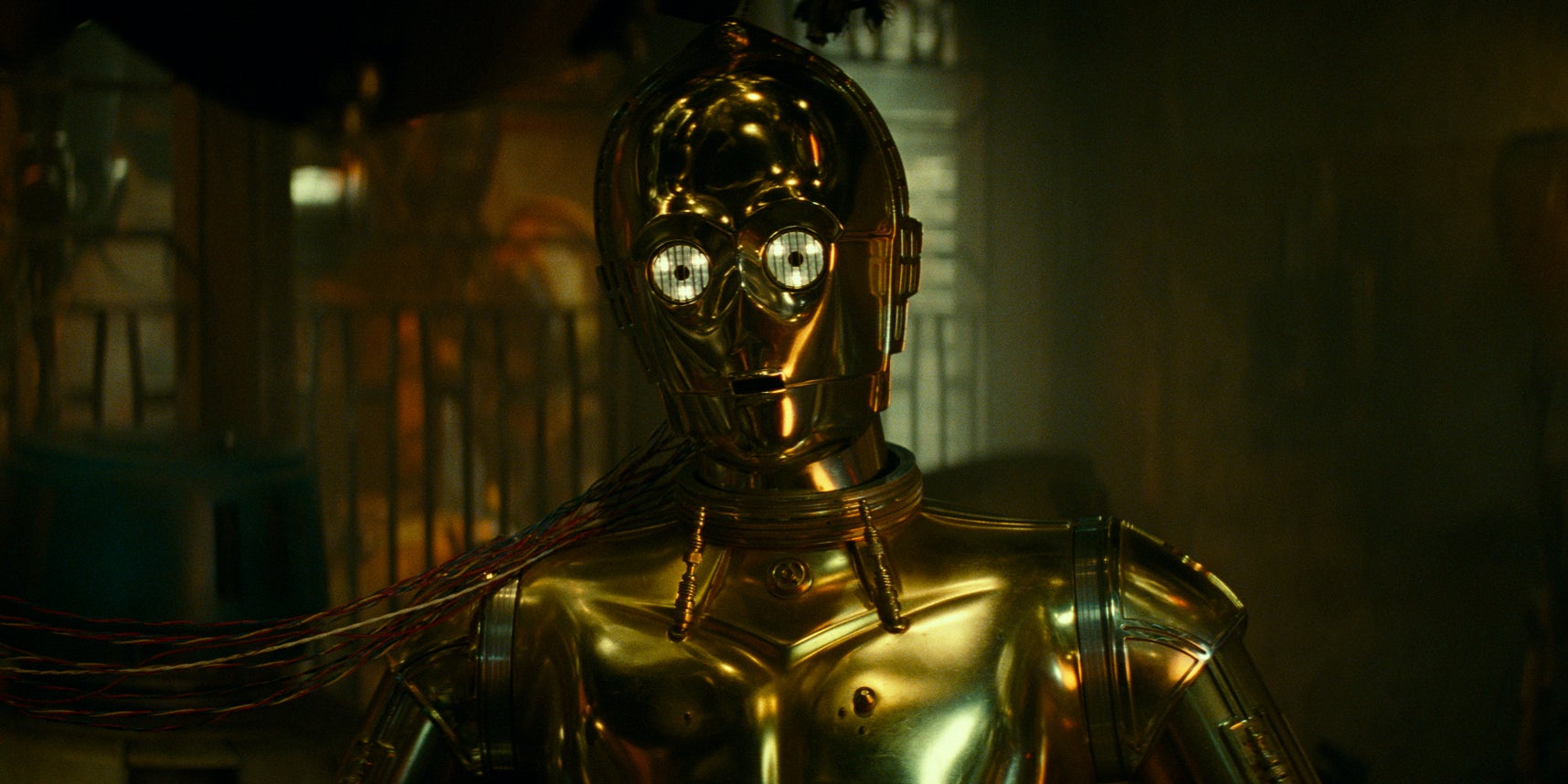 L'emblématique C-3PO, incarné par Anthony Daniels, dans Star Wars : L'Ascension de Skywalker.