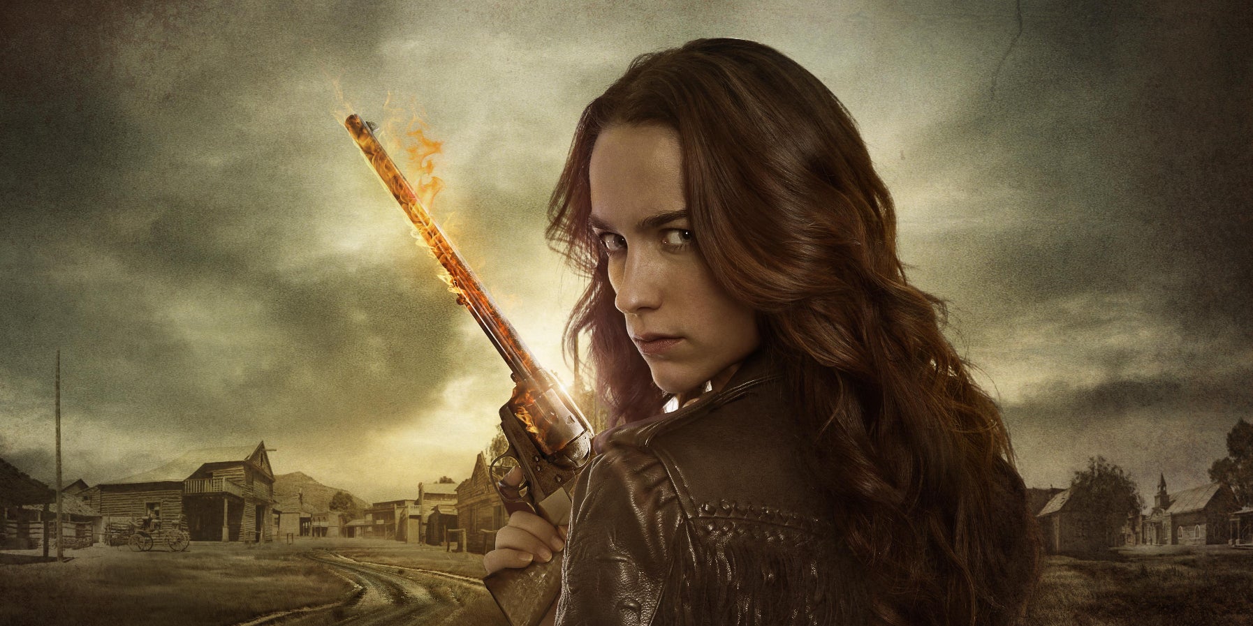 Retrouvez Melanie Scrofano alias Wynonna Earp dès à présent sur SYFY !