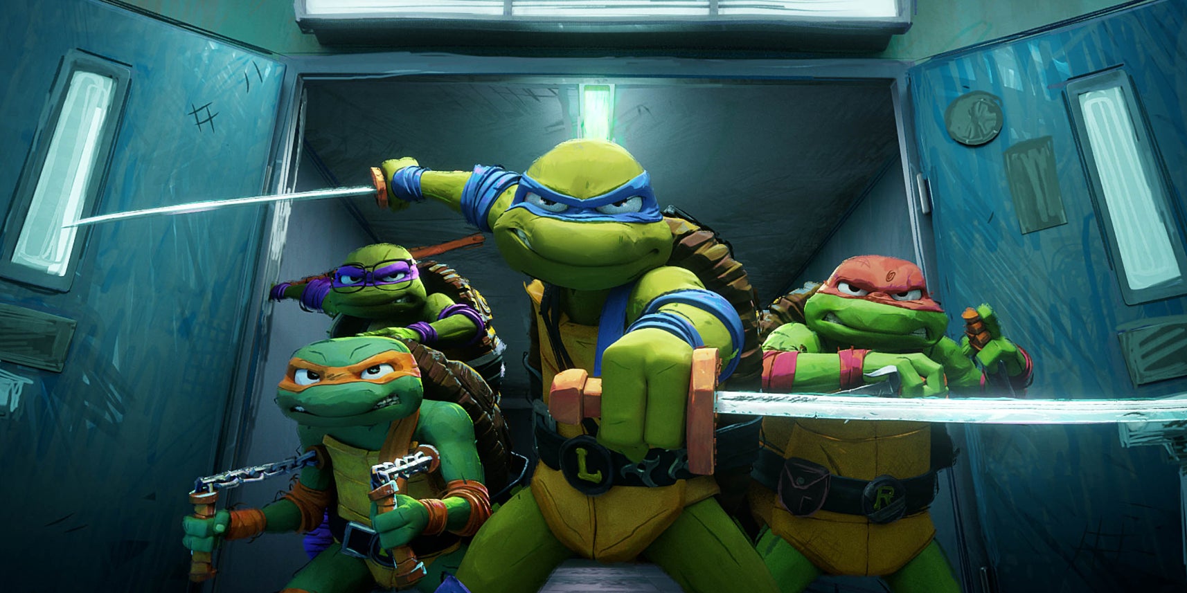 Les Tortues Ninja comme vous ne les avez jamais vues dans le nouveau film d'animation "Ninja Turtles : Teenage Years".
