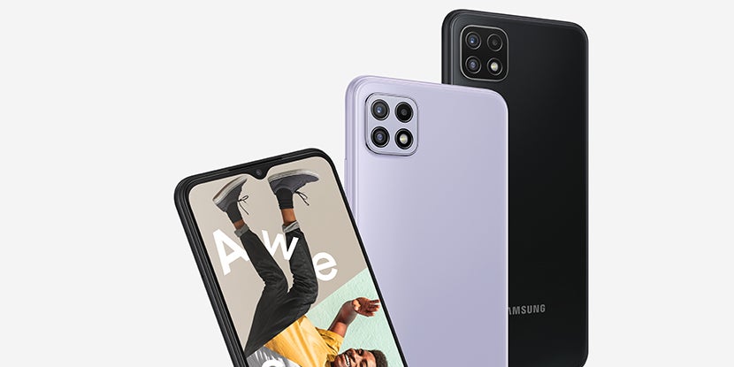 Samsung vient de présenter le Galaxy A22, son nouveau smartphone polyvalent